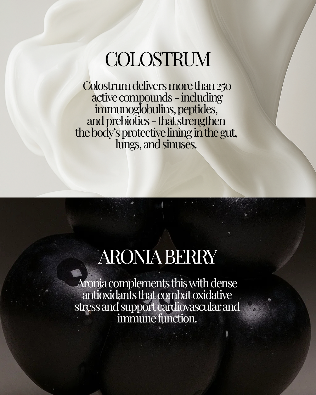 Vital Tonic: Colostrum + Aronia